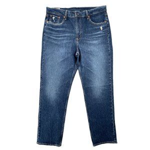 Gap Womens Size 16 33 Sky High Straight Jeans Blue